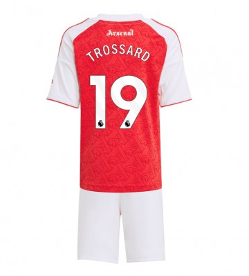 Arsenal Leandro Trossard #19 Hjemmebanetrøje Børn 2025-26 Kortærmet (+ Korte bukser)